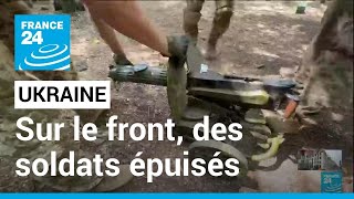 Ukraine  dans le Donbass des armes de la Seconde Guerre mondiale pour combattre sur le front [upl. by Elli]