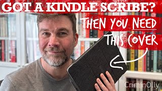 Kindle Scribe Case  Is the Denim Fabric Cover Worth it [upl. by Colbye168]