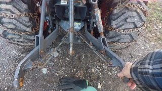 How To Install A 3Point Hitch Implement [upl. by Hanah]