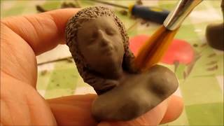 MODELLARE LA CRETA PER CREARE LE STATUINE DEL PRESEPE  2 parte [upl. by Harrie168]