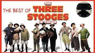 The Best Three Stooges In Color 3 Hours [upl. by Cranford]