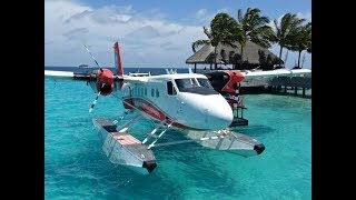 The W Resort Maldives  Seaplane Transfer to Male Airport Maldives [upl. by Lea]