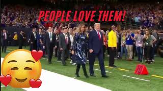 Trump and Melania People Love Them [upl. by Brookner]