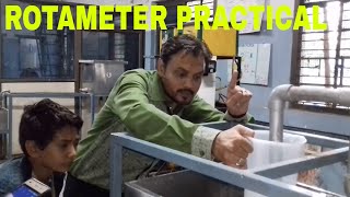 Rotameter practical AOCP SEM 2  Ravagdodiya [upl. by Matthew]