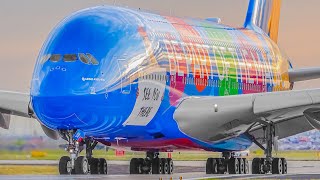 20 HEAVY Aircraft TAKEOFFS from UP CLOSE  A380 B747 A350  Melbourne Airport Plane Spotting [upl. by Birk643]