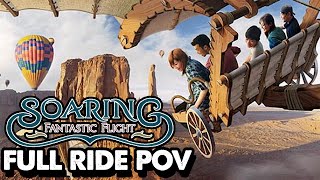 Soaring Fantastic Flight  Full Queue and Ride POV  Tokyo DisneySea [upl. by Nivra]