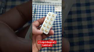 Clopidogrel tablet 👩‍⚕ medicine science pharmacy shorts [upl. by Teilo784]