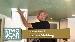 Installing Crown Molding in Your Kitchen [upl. by Lannie300]