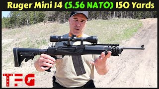 Ruger Mini 14 150 Yards  TheFirearmGuy [upl. by Halbert]