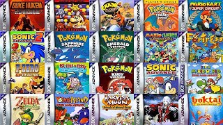 TOP 50 BEST GBA GAMES OF ALL TIME BEST GAME BOY ADVANCE GAMES [upl. by Melmon]