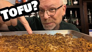 How I Make Tofu Crumbles  Plant Based Ground quotMeatquot [upl. by Ensign309]