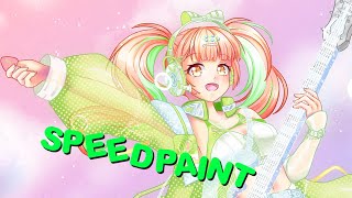 Speedpaint 101  Lime Scent Love Nikki [upl. by Llerret367]