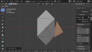 Howto create a D12 Rhombic Dodecahedron in Blender [upl. by Bittner]