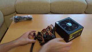 Unboxing amp Overview  Segotep GP700G 600W 80 Gold PSU [upl. by Nothsa159]