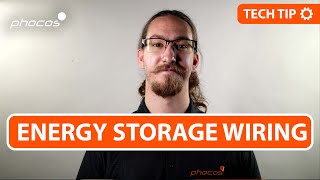 Phocos Tech Tip Energy Storage Wiring amp Preparation [upl. by Chiles]