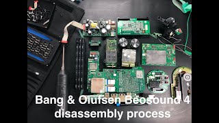 Bang amp Olufsen Beosound 4 Disassembly process and repair guide [upl. by Einnahpets]