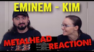 Kim  Eminem REACTION by metalheads [upl. by Harod]