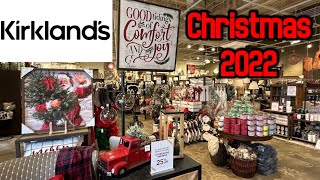 KIRKLANDS CHRISTMAS DECOR 2022 Full Walkthrough [upl. by Nanah]