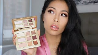 Too Faced New Natural Matte Eyeshadow Palette Review amp Close Up Tutorial [upl. by Naujahs]