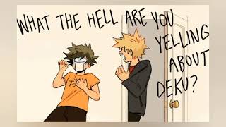 BNHA Comic Dub Bakudeku comic compilation 1 [upl. by Anyar144]