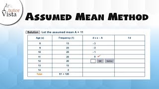 Assumed Mean Method  Statistics  NCERT 10th Class Maths [upl. by Petuu811]