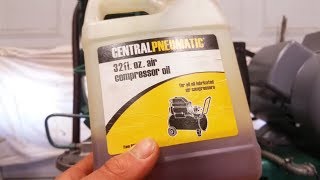 Air Compressor Oil TRICK No One Knows [upl. by Ellehcil]