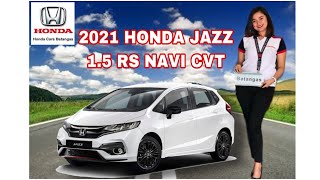 2021 HONDA JAZZ 15 RS CVT REVIEW  PHILIPPINES [upl. by Ilsel]