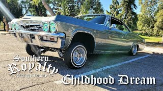 1965 Chevrolet Impala on JUICE Southern Royalty Childhood Dream [upl. by Dlaregztif]