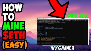 How to Mine Ethereum wGMiner on Windows easy [upl. by Narat]