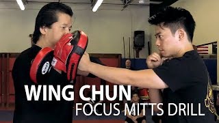 Sifu Francis Fong  Wing Chun Focus Mitts [upl. by Annerb]