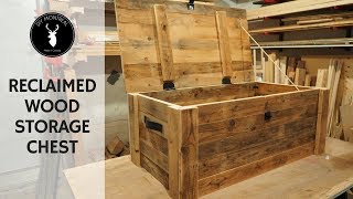 Build a storage chest from reclaimed wood [upl. by Jereld]