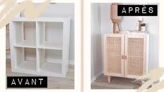 Je transforme un meuble IKEA en meuble cannage [upl. by Allerbag852]