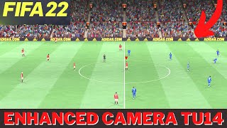 fifa 22  Visual Camera Enhancement Mod TITLE UPDATE 14 [upl. by Esyak]