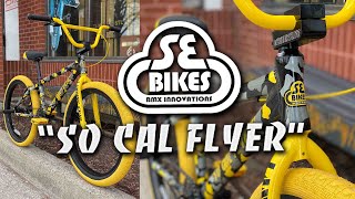 2021 SE Bikes So Cal Flyer 24quot Cruiser BMX Unboxing  Harvester Bikes [upl. by Hadeehsar]