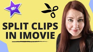 How To Split Clips in iMovie  QUICK  EASY VIDEO EDITS [upl. by Sims988]