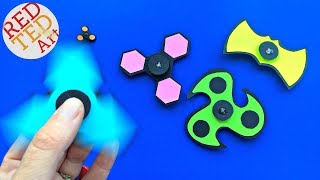 NEW Fidget Spinner DIY TEMPLATES without bearings  Post It Note Fidget Spinner DIY [upl. by Publea558]