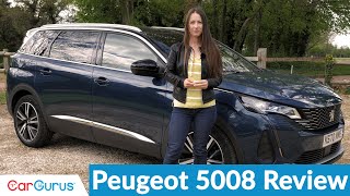 2021 Peugeot 5008 Review [upl. by Dnaleel764]