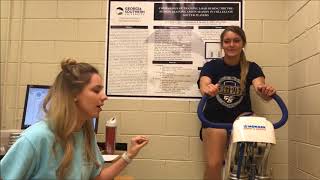 Georgia Southern University Wingate Anaerobic Test [upl. by Theresina987]