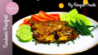 Tandoori Pomfret Recipe  Make Tandoori Pomfret At Home [upl. by Fiden]