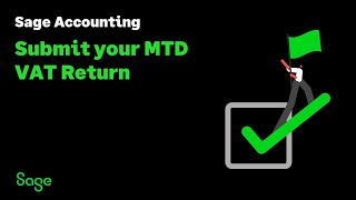 Sage Business Cloud Accounting  Submit your MTD VAT Return [upl. by Callida]