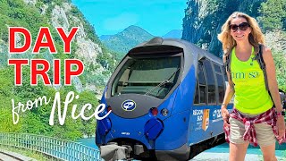 Day Trip from Nice Train Ride into the Mountains  Annot  Entrevaux  French Riviera Travel Guide [upl. by Inad]