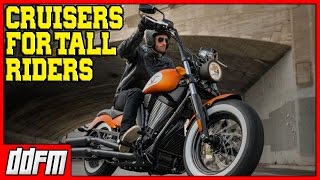 5 Best Beginner Cruiser Motorcycles For Tall Riders 2017 [upl. by Drud]