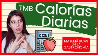 🧮¿Cómo calcular cuantas calorías al día comer🍎NUTRICIÓN  GASTRONOMÍA👩🏻‍🏫 [upl. by Derayne]