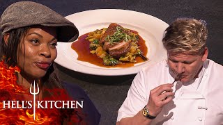 Gordon Ramsay Rates The All Stars’ Signature Dishes  Hells Kitchen [upl. by Anirdnajela]