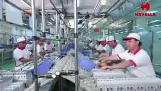 Havells IP Manufacturing Plant Video [upl. by Schoenfelder]