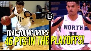 Trae Young Scores 46Pts In The Playoffs Full Highlights [upl. by Tymes]