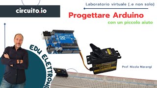 Progetta un Sistema Automatico con Arduino Circuitoio Accelerometro MPU6050 e Servo DM995 [upl. by Fillender]