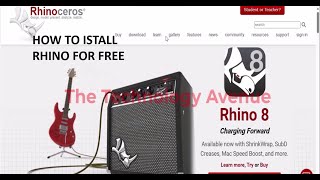 How to install Rhino3d for Free  2024 [upl. by Airdnoed671]