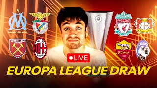 Europa League Draw LIVE Reaction [upl. by Gold]