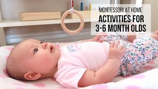 MONTESSORI AT HOME Activities for Babies 36 Months [upl. by Lleznod]